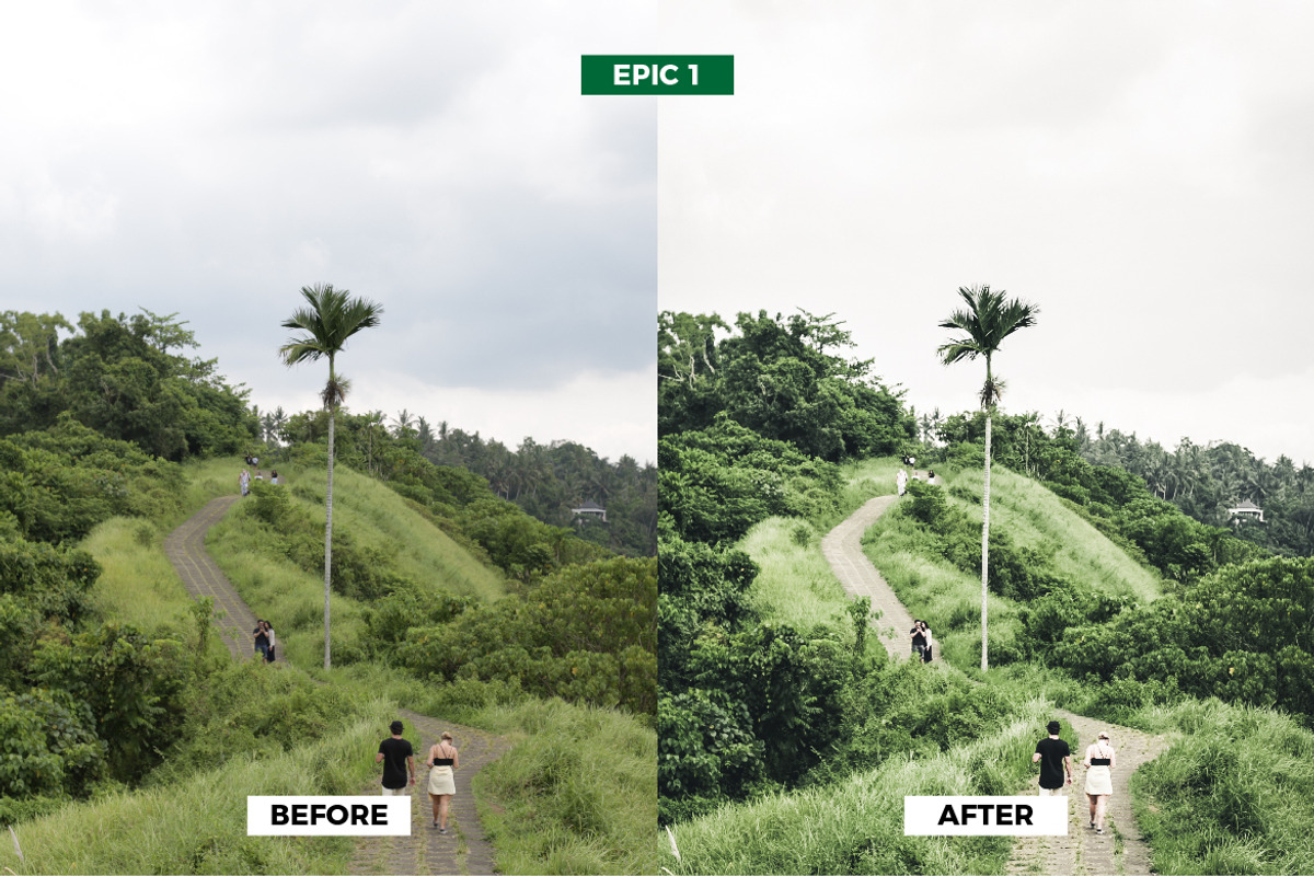 Epic Green Travel Lightroom Presets, an Action Add-On by IKFDY (Photo 2 of 6)