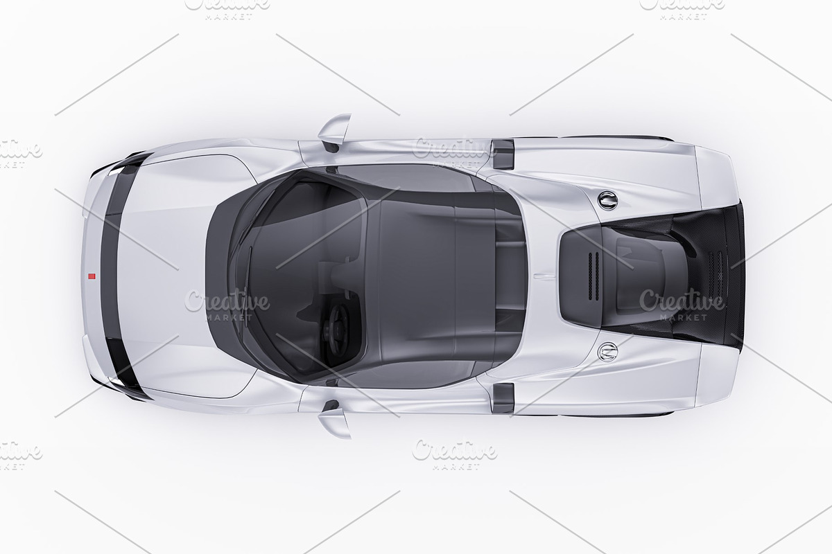 2026 Supercar Sport Convertible, an Advertising Mockup by Halal Graphic Studio (Photo 12 of 12)