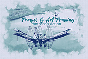 Frames & Art Framing PS Action, an Action Add-On by MRI STUDIO (Thumbnail 1 of 13)