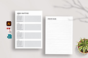 Editable Weekly Gratitude Journal, a Stationery Template by Mazharul Islam (Thumbnail 1 of 4)