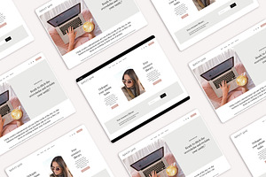 Squarespace 7.1 Template Kit: Ashley