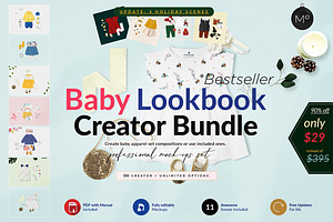 Baby Lookbook Creator BUNDLE Vol.1