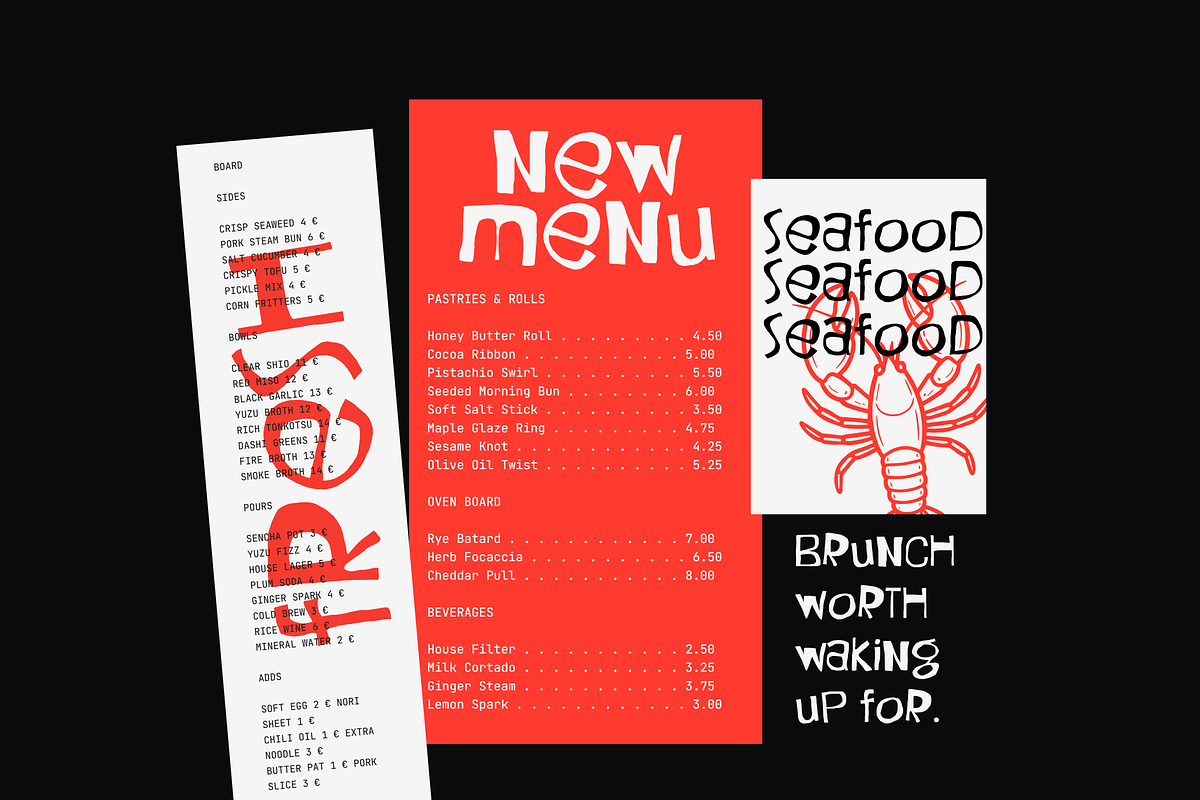 Korek Typeface, a Handwritten Font by Ideal Eksis (Photo 9 of 9)