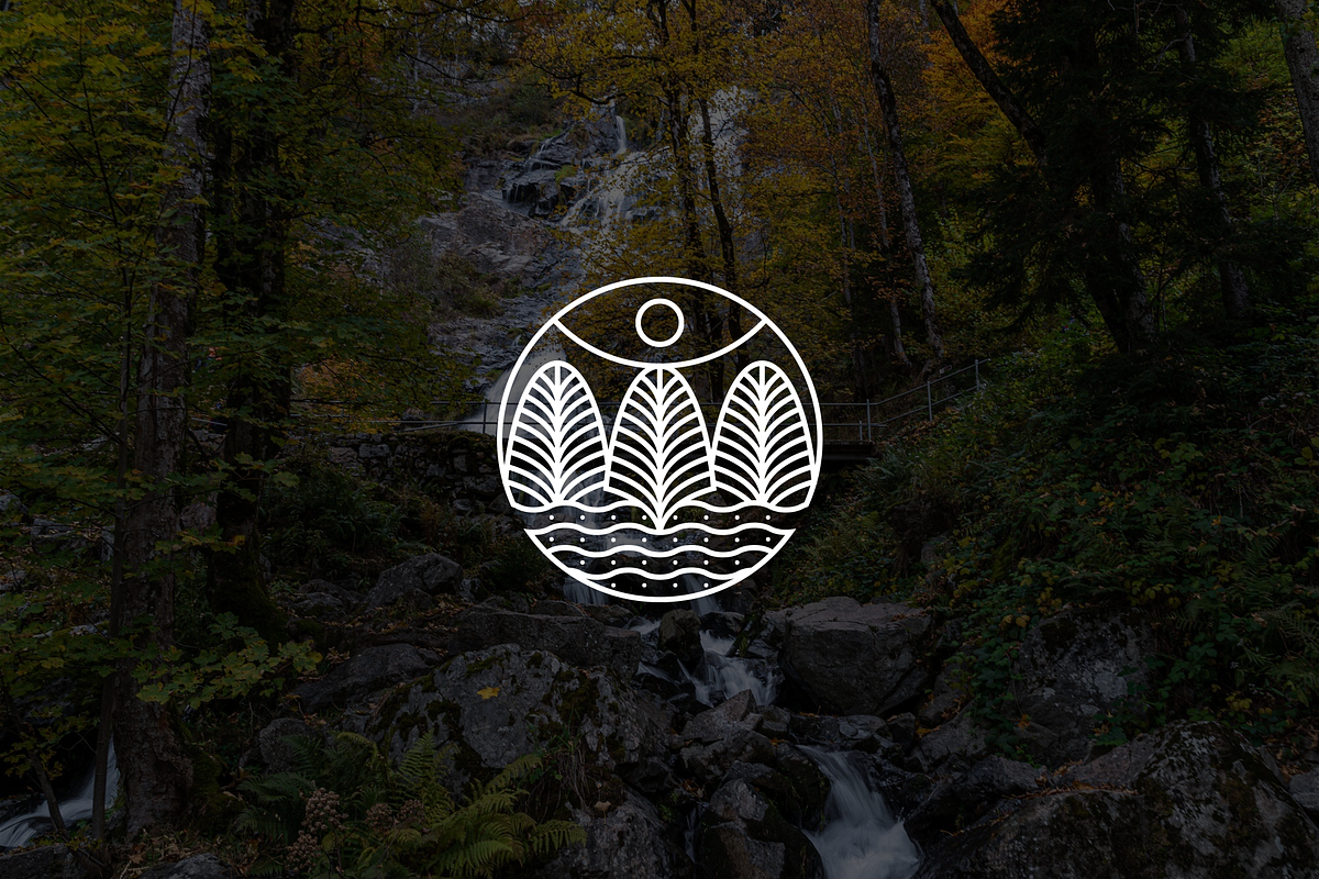 Minimalist Modern Nature Logo, a Branding & Logo Template by Luxury Logos (Photo 2 of 4)