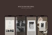 Brown Editorial Instagram Template, a Social Media Template by And Done Studio (Thumbnail 8 of 8)