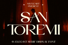 San Toremi || Elegant Display Serif