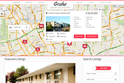 Graha - Real Estate HTML Template, a HTML Template by WebNesters  (Thumbnail 1 of 4)