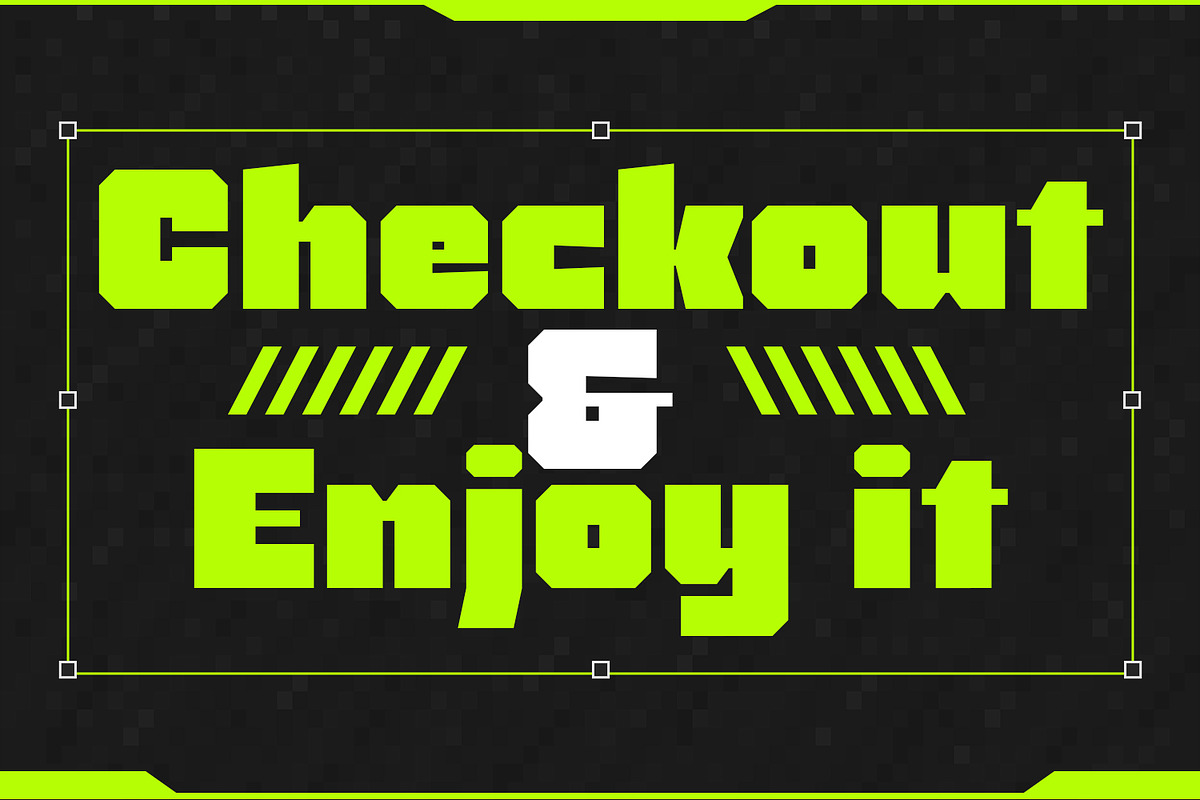 Bodygo – Boxy Display Font, a Sans Serif Font by Almarkhatype (Photo 12 of 12)