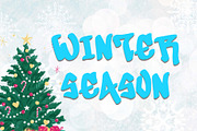 Xmas Graffiti, a Blackletter Font by Yoga Letter (Thumbnail 2 of 5)