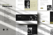 Brand Proposal PowerPoint, a Presentation Template by White Graphic (Thumbnail 2 of 7)