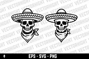 Skull mascot vector, a Person Illustration by Vectorhight (Thumbnail 4 of 4)