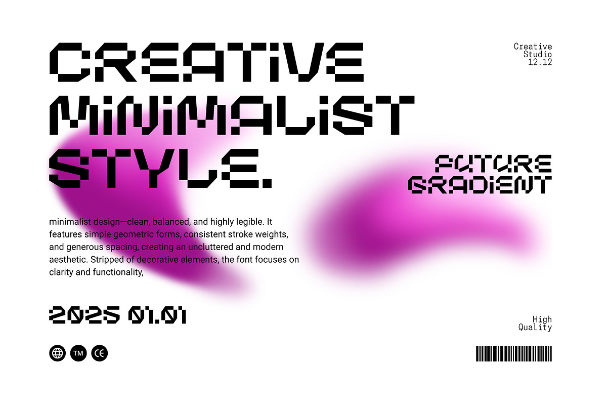 Chrome Engine - Futuristic Font, a Sans Serif Font by Variatype (Photo 5 of 6)