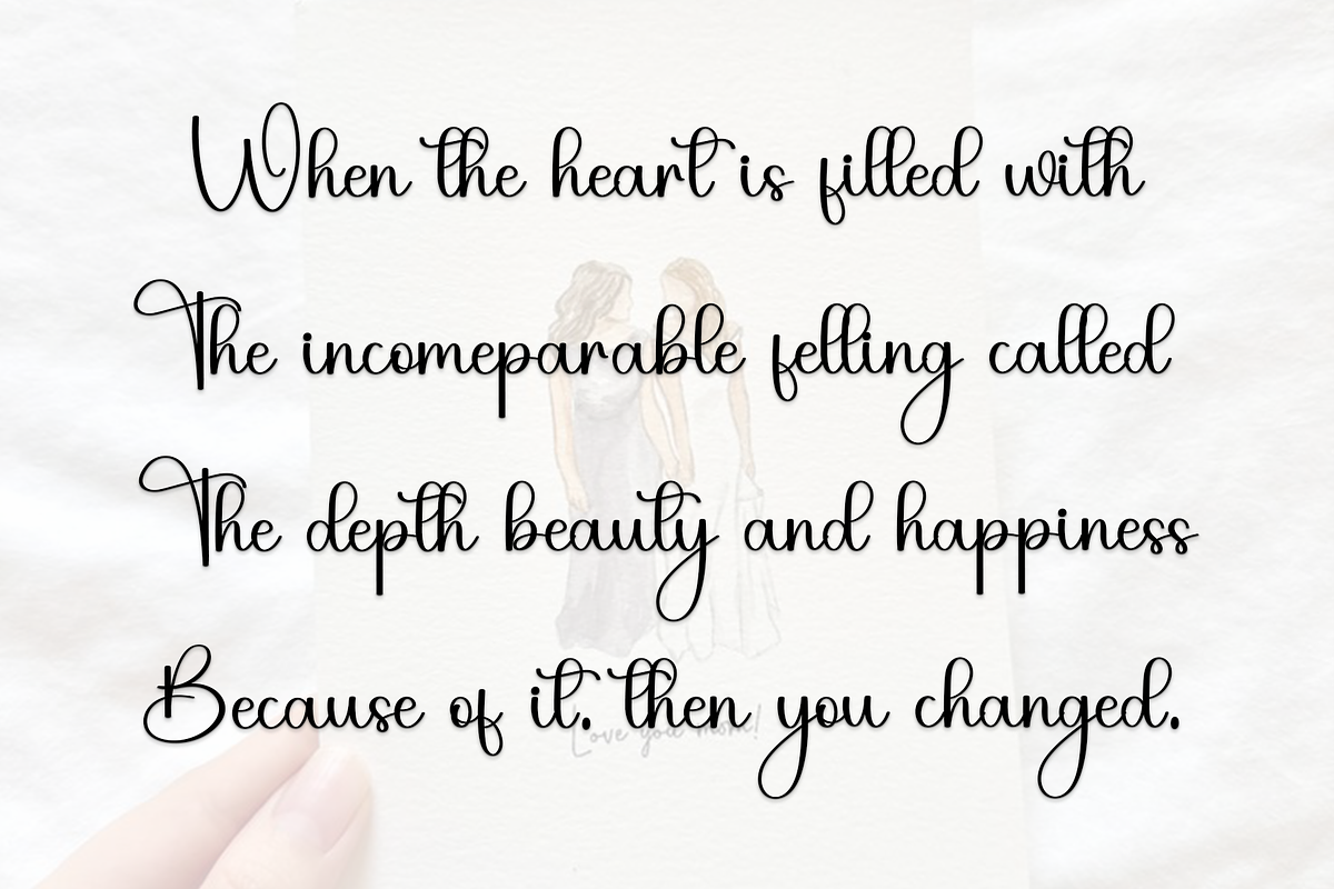 Bill Smith, a Handwritten Font by FreshTypeINK (Photo 4 of 7)
