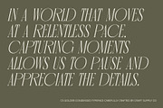 CS Golder – Condensed Font, a Serif Font by Craft Supply Co. (Thumbnail 4 of 8)