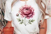 Dusty Rose and Burgundy, a Texture Illustration by fashionaddict (Thumbnail 7 of 7)