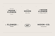MoonFlower Logo Kit - Ai, Psd, Canva, a Branding & Logo Template by ArealPro (Thumbnail 3 of 9)