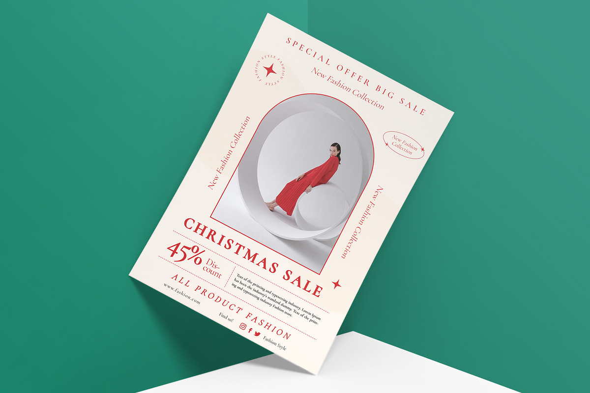 Christmas Sale Flyer, a Flyer Template by rzkaamlya (Photo 2 of 2)