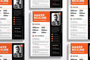 Creative Business Resume CV, a Resume Template by iDoodle Studio (Thumbnail 4 of 4)