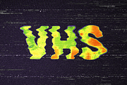 VHS Distorted Text Effect, a Layer Style Add-On by Design Squad (Thumbnail 4 of 5)