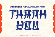 Netsumia - Japan Handwritten Font, a Handwritten Font by Dhabee (Thumbnail 4 of 15)