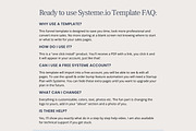 Systeme.io Rosy Sky Sales Funnel, a Landing Page Template by Hayley's Digital Hub (Thumbnail 8 of 10)