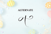Easterday | Script Font, a Handwritten Font by Scratchones (Thumbnail 8 of 9)