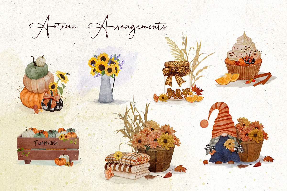 Autumn Illustrations & Printables, a Decorative Illustration by Maggie Stilwell Design (Photo 5 of 16)