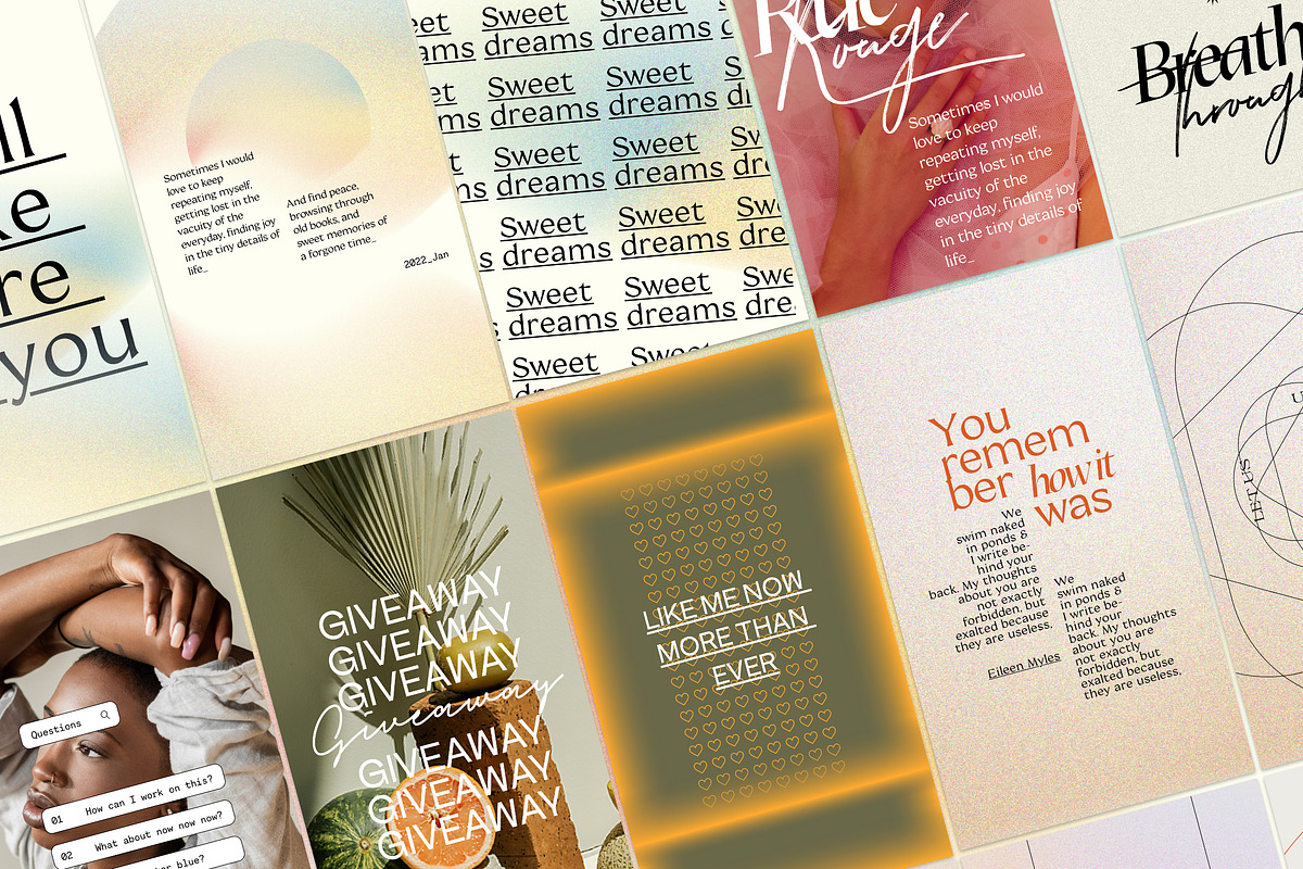 Makeshift Carousel & Quotes Canva PS, a Social Media Template by Sparrow & Snow (Photo 32 of 38)