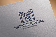 Monumental - Logo Template, a Branding & Logo Template by Alfam17 (Thumbnail 3 of 3)