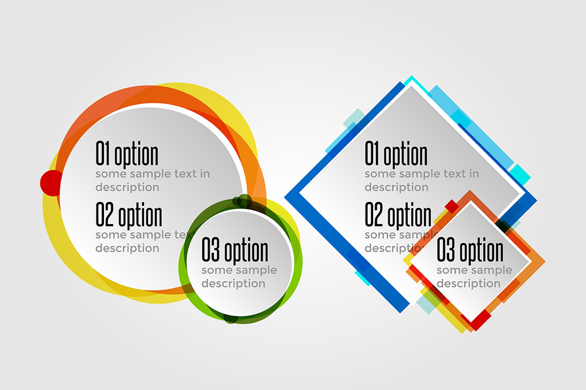 Round Design Frames, a Work Illustration by Things for designers ...