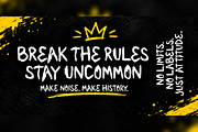 Zelvor Graffiti Brush Display Font, a Handwritten Font by mesuka (Thumbnail 2 of 5)