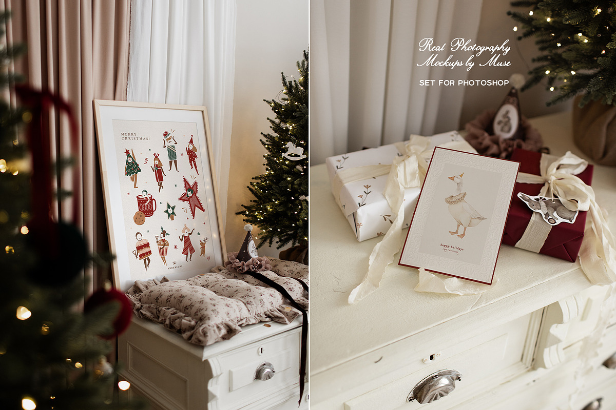 Petite Christmas Nursery Mockups, a Household Mockup by The Bambi Collective (Photo 3 of 18)