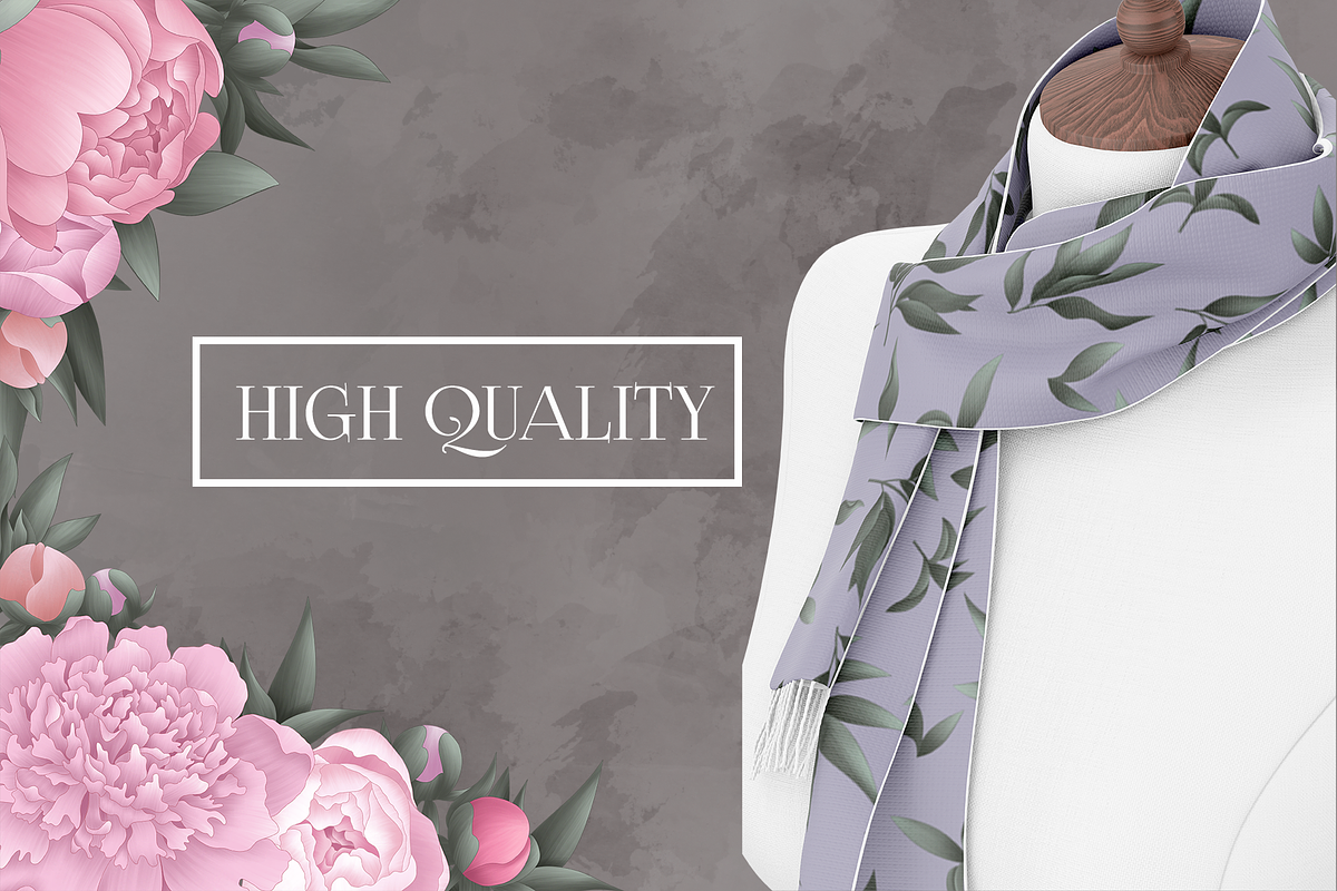 Peony Collection, a Wallpaper Graphic by sizileon (Photo 12 of 14)