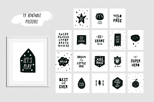 Scandinavian - Nursery Prints