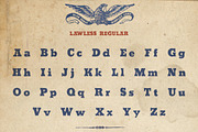 Display font Lawless sans serif, a Sans Serif Font by Itsmesimon (Thumbnail 9 of 10)