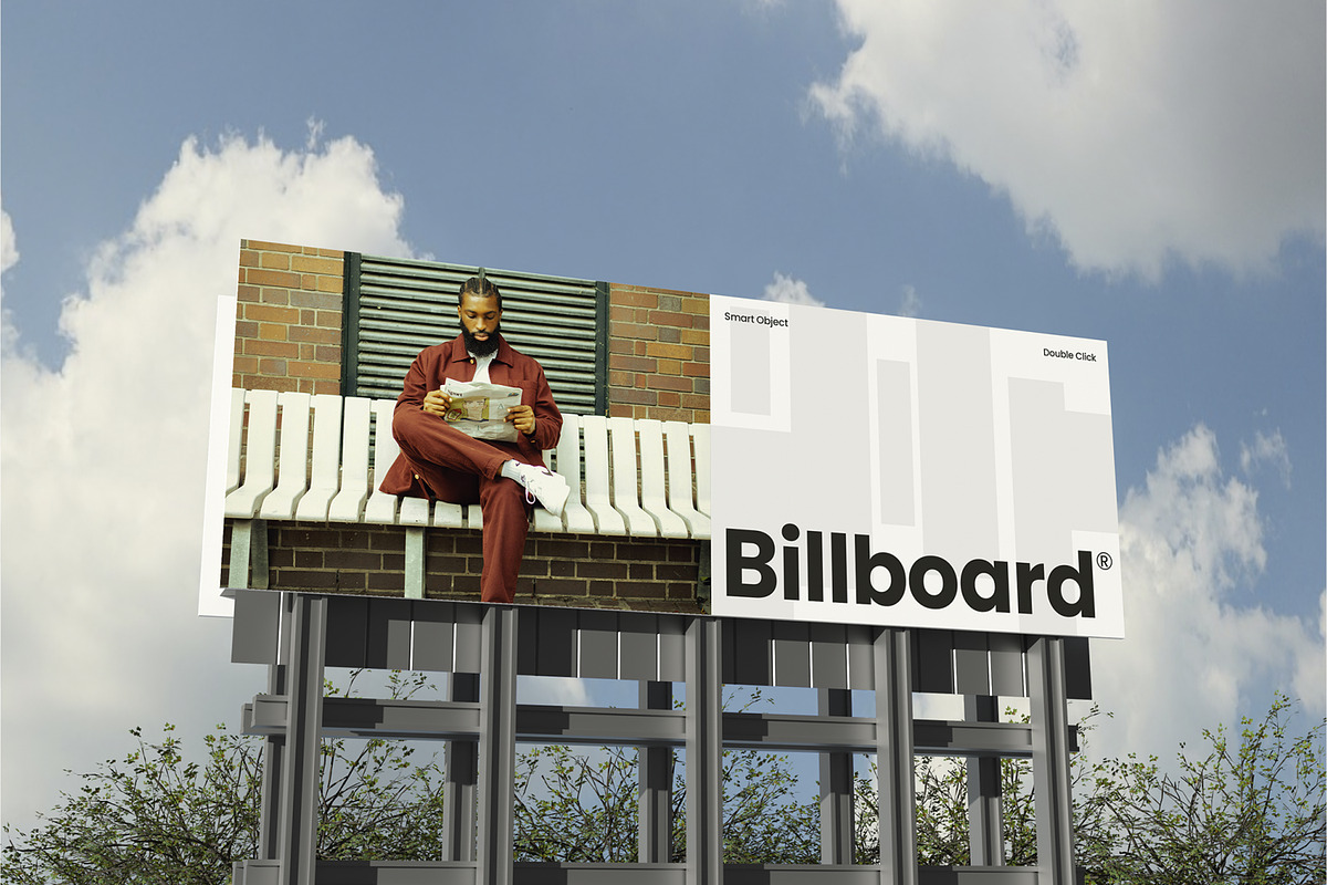 Billboard Mockup, an Advertising Mockup by Permadi Creative (Photo 2 of 4)