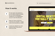 Squarespace Template: Launch Day, a Squarespace Template by Applet Studio (Thumbnail 5 of 6)