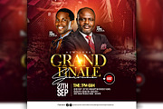 grand finale church flyer template, a Flyer Template by church flyer templates (Thumbnail 1 of 4)