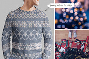 Scandi knit ornaments collection, an Animal Illustration by Gray Cat Graphics (Thumbnail 14 of 18)