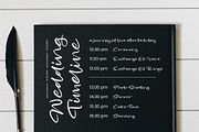 Dusty Indigo Handwritten Script Font, a Script Font by stylishtype.co (Thumbnail 3 of 15)