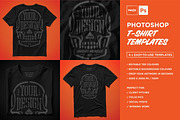 Photoshop T-Shirt Templates, a Shirt Mockup by Price Foundry (Thumbnail 1 of 7)