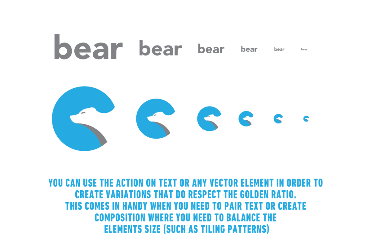 Golden Ratio Elements Generator, a Branding & Logo Template by Damien