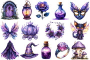 Fairy Magic Clipart PNG, an Illustration by SinaCreation (Thumbnail 2 of 10)