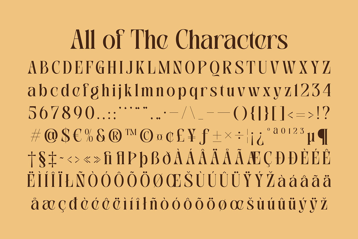 CS Brigant – Modern Serif Font, a Serif Font by Craft Supply Co. (Photo 8 of 8)