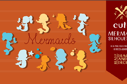 Mermaid Poses preview 2