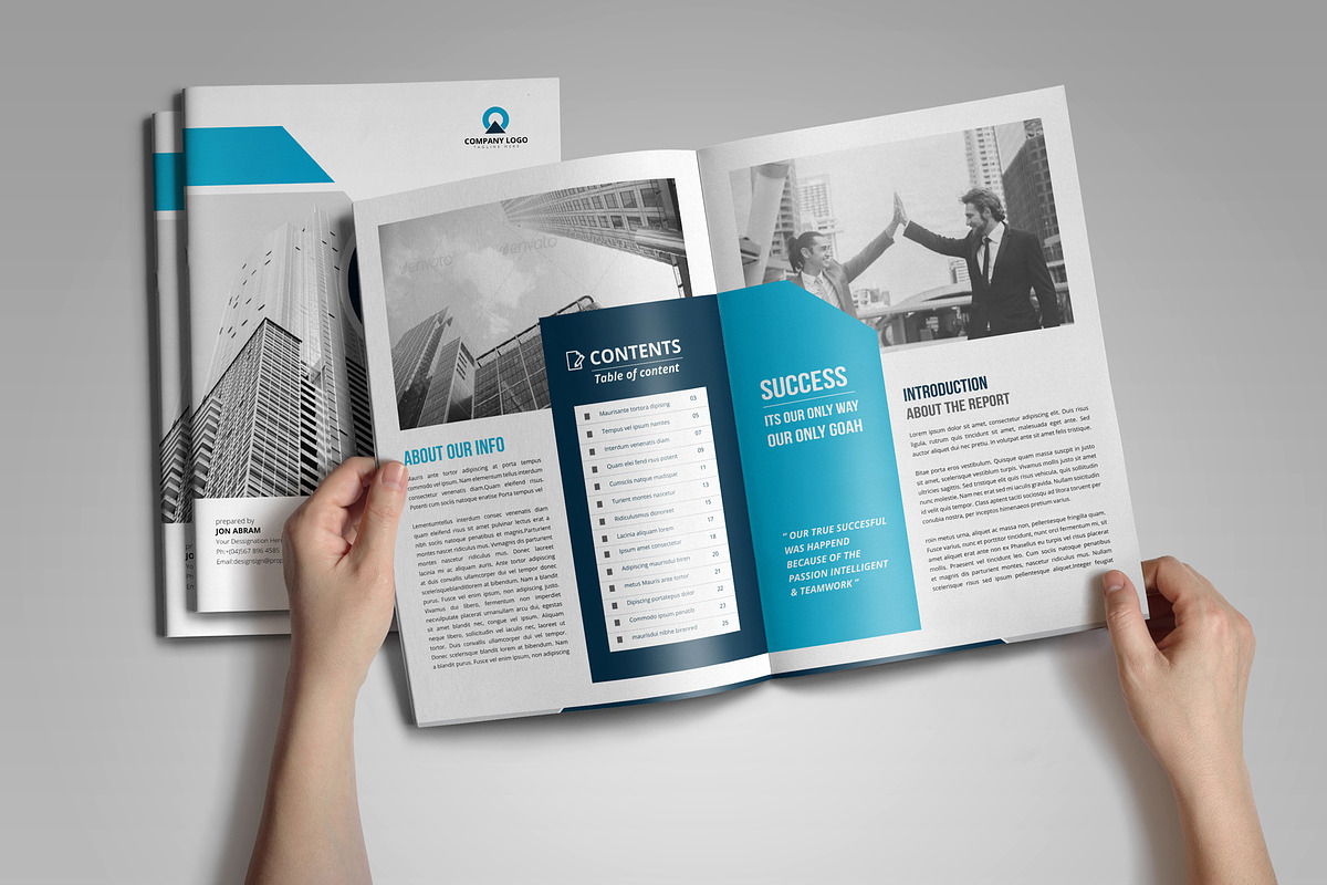 Annual Report Template V10, a Brochure Template by JanySultana (Photo 15 of 18)