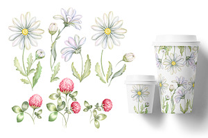 Wild Flowers Bundle, Set Wildflowers