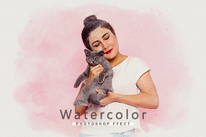 Realistic Soft Watercolor Effect