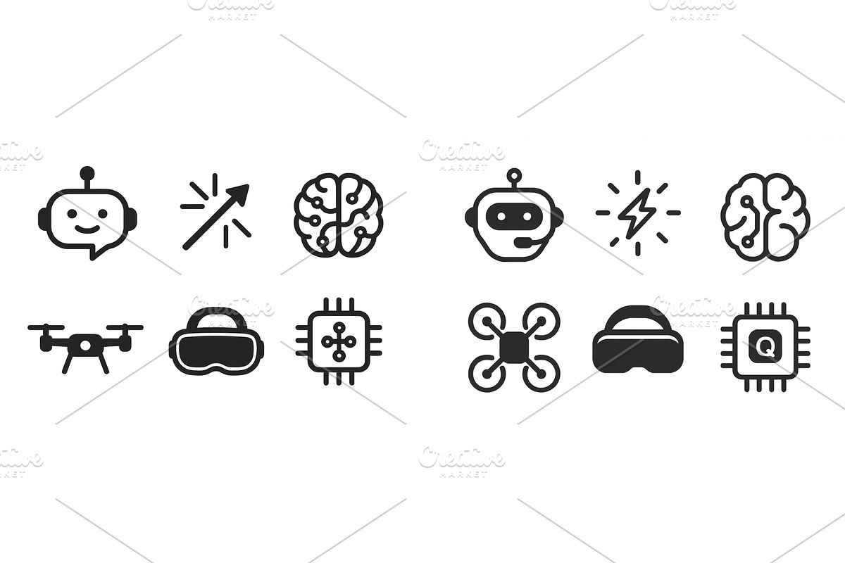 Exploring artificial intelligence, a Technology Illustration by ZinetroN