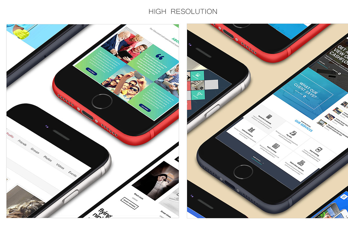 ALL 3D iPHONE MOCK-UP BUNDLE VOL-I2, an iPhone Mockup by Graphicsworld125 (Photo 10 of 20)